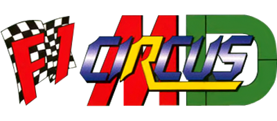 F1 Circus MD logo for Sega Mega Drive